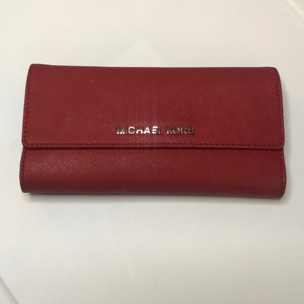 Michael Kors Red wallet